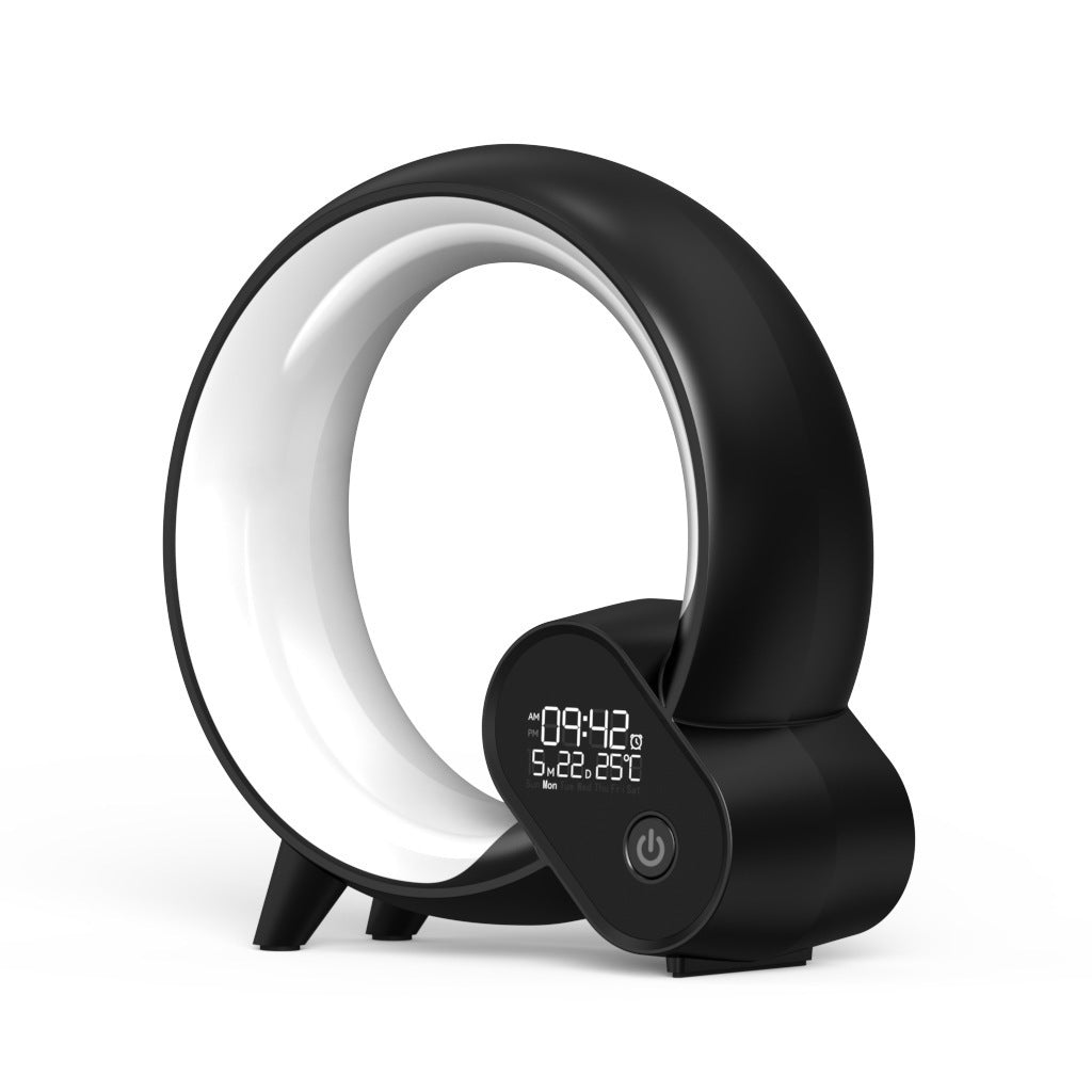 Creative Q Light Analog Sunrise Digital Display Wecker Bluetooth Audio Intelligent Wake-up Q Buntes Atmosphärenlicht