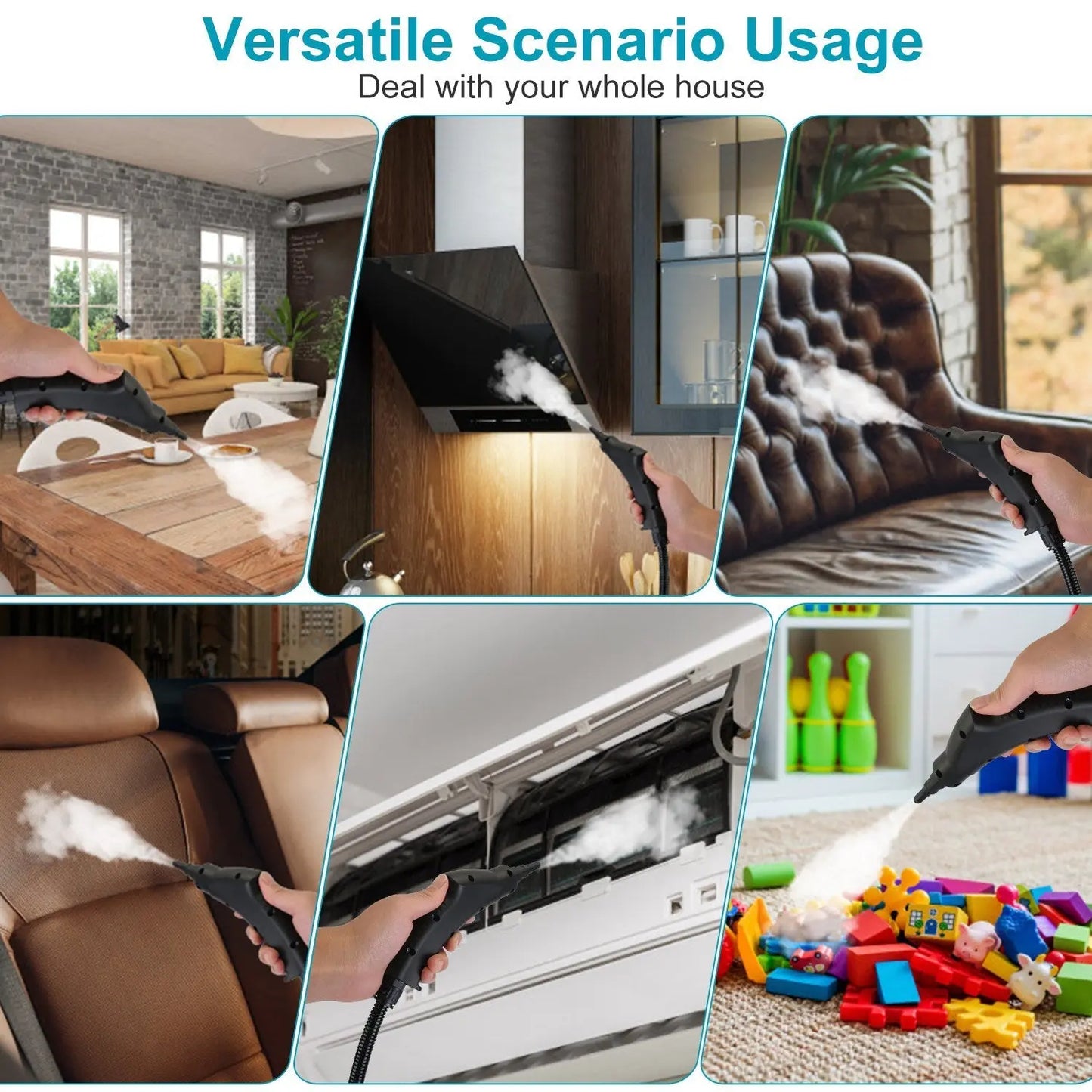 Handheld Steamer Multifunctional Couch and Mattress Cleaner