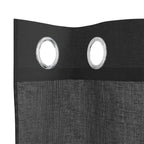 Voile Curtains with Eyelets, 2 pcs.