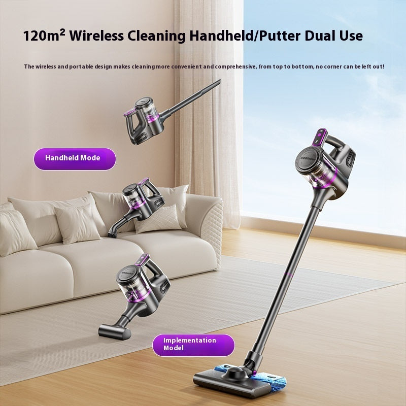 Household Cordless Self-Standing handheld vacuum cleaner Mop Integrated Dust Mop