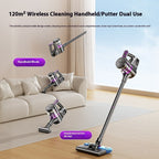 Household Cordless Self-Standing handheld vacuum cleaner Mop Integrated Dust Mop