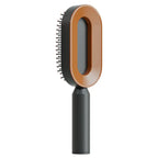 Self Cleaning Hair Brush For Women One-key Cleaning Hair Loss