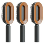Self Cleaning Hair Brush For Women One-key Cleaning Hair Loss