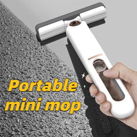 New Portable Squeeze Mini Mop, Lazy Hand Wash- Cleaning Mop Home Cleaning Tools