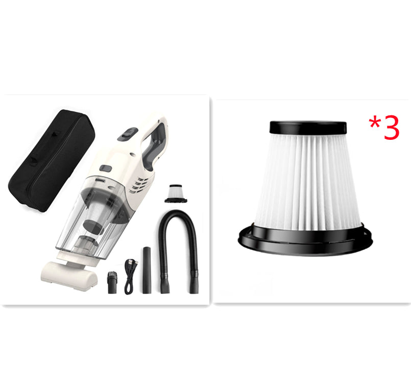 Handheld Car Wireless Charging Automobile Vacuum Cleaner High Power For Home And Car