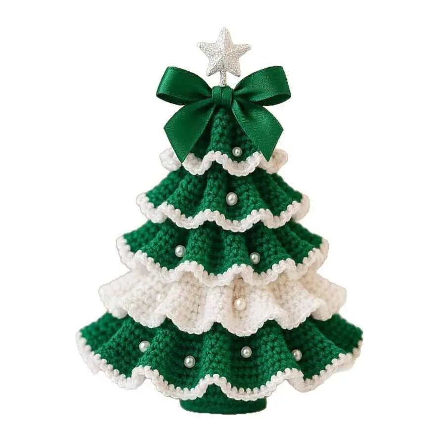 Crochet Christmas Tree Decoration DIY Material Package