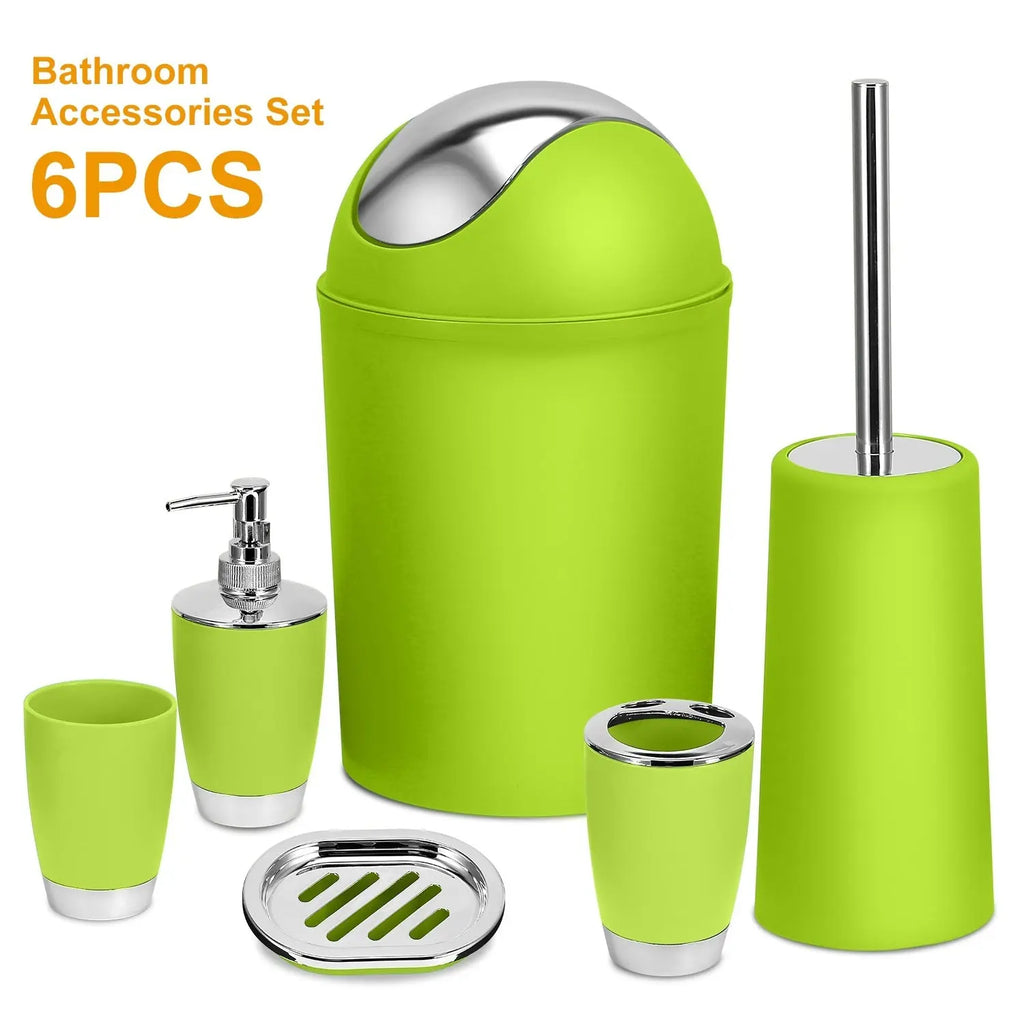 Bathroom Accessories Set 6 Pcs