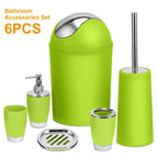 Bathroom Accessories Set 6 Pcs