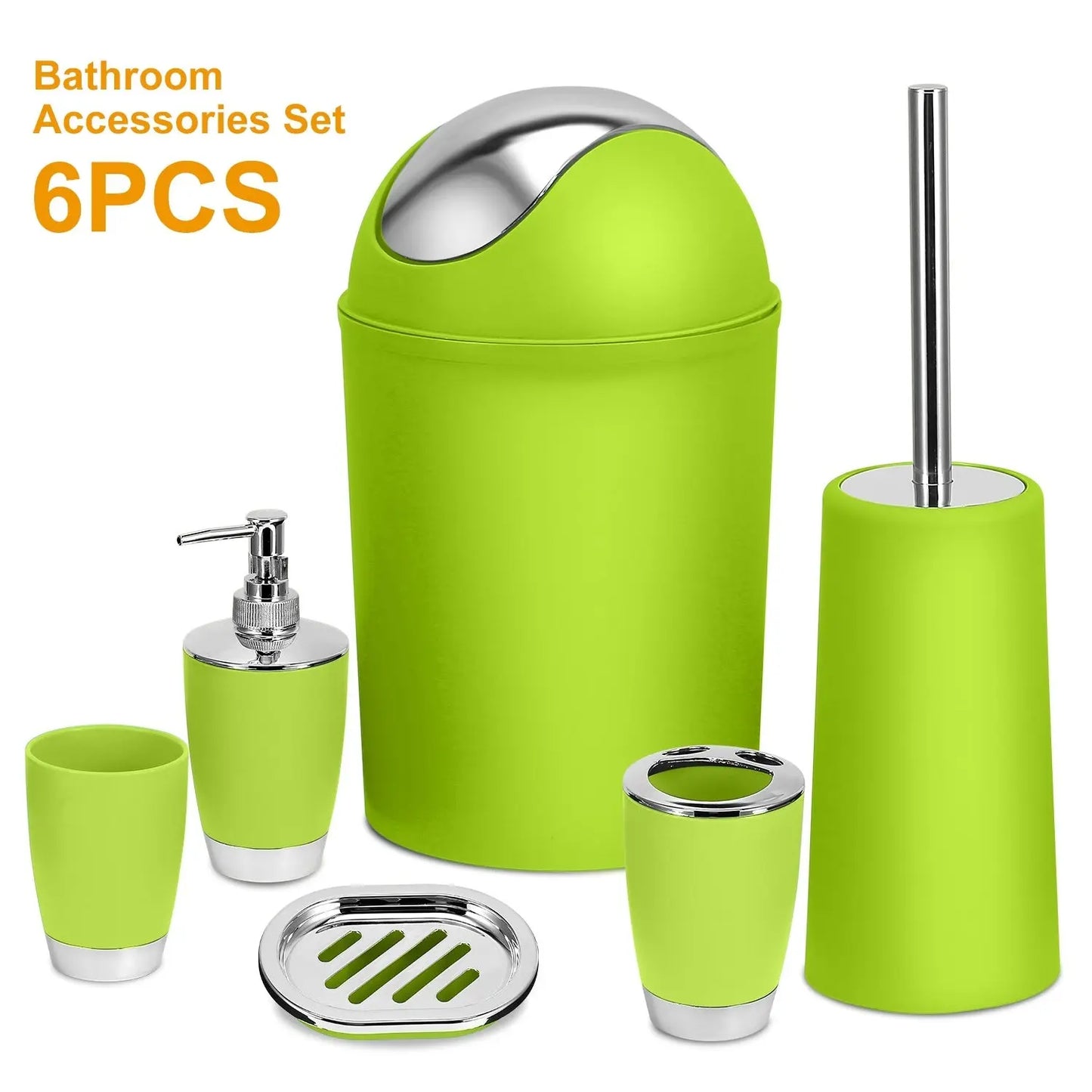 Bathroom Accessories Set 6 Pcs