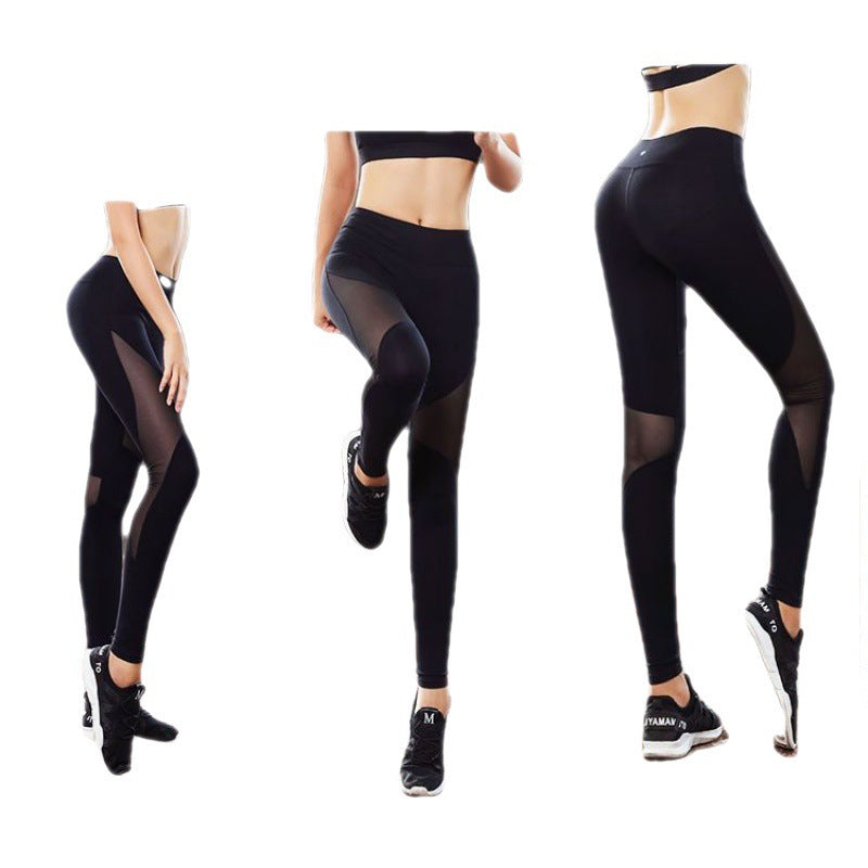 Gym Clothes Women's Breathable Quick-drying High Waist Yoga Clothes Sports