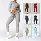Tight-fitting Brushed Yoga Suit Quick-drying Fitness Clothes