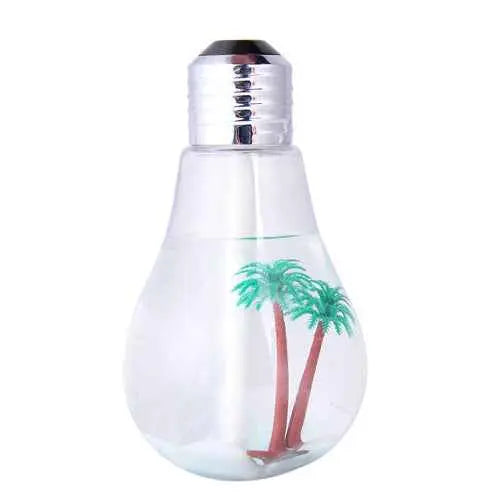 Mini Creative USB Night Light Atomizer Silent Colorful Bulb Humidifier