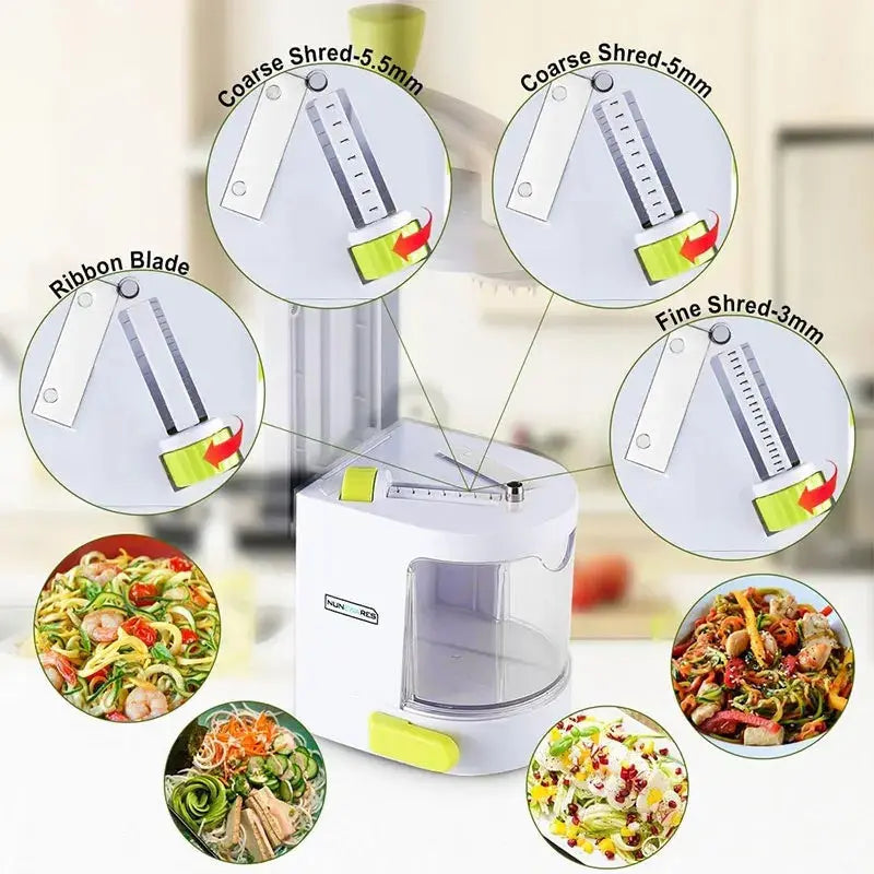 Vegetable Grater Potato Spiral Slicer