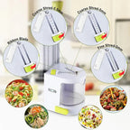 Vegetable Grater Potato Spiral Slicer
