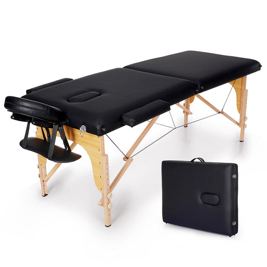 2 klappbare, verstellbare Massagetische