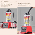 9500W Powerful Blender Mixer Juicer Smoothie Maker Table Blenders 3in1 Container Food Processor Blender Mixer for Ice Nut Fruit