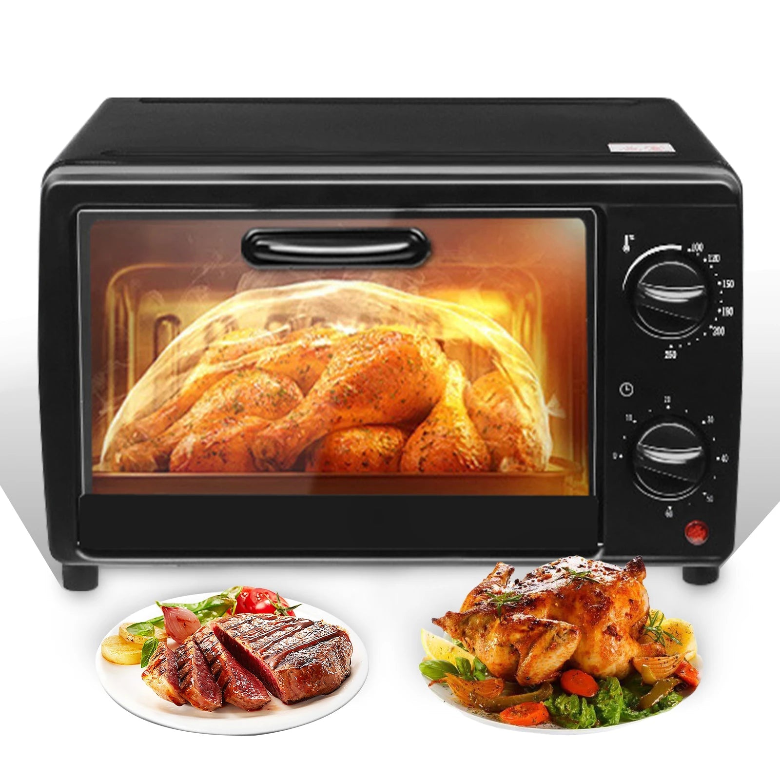 13L Oven Baking Multi-Functional Household Air Fryer & Mini Oven 700W