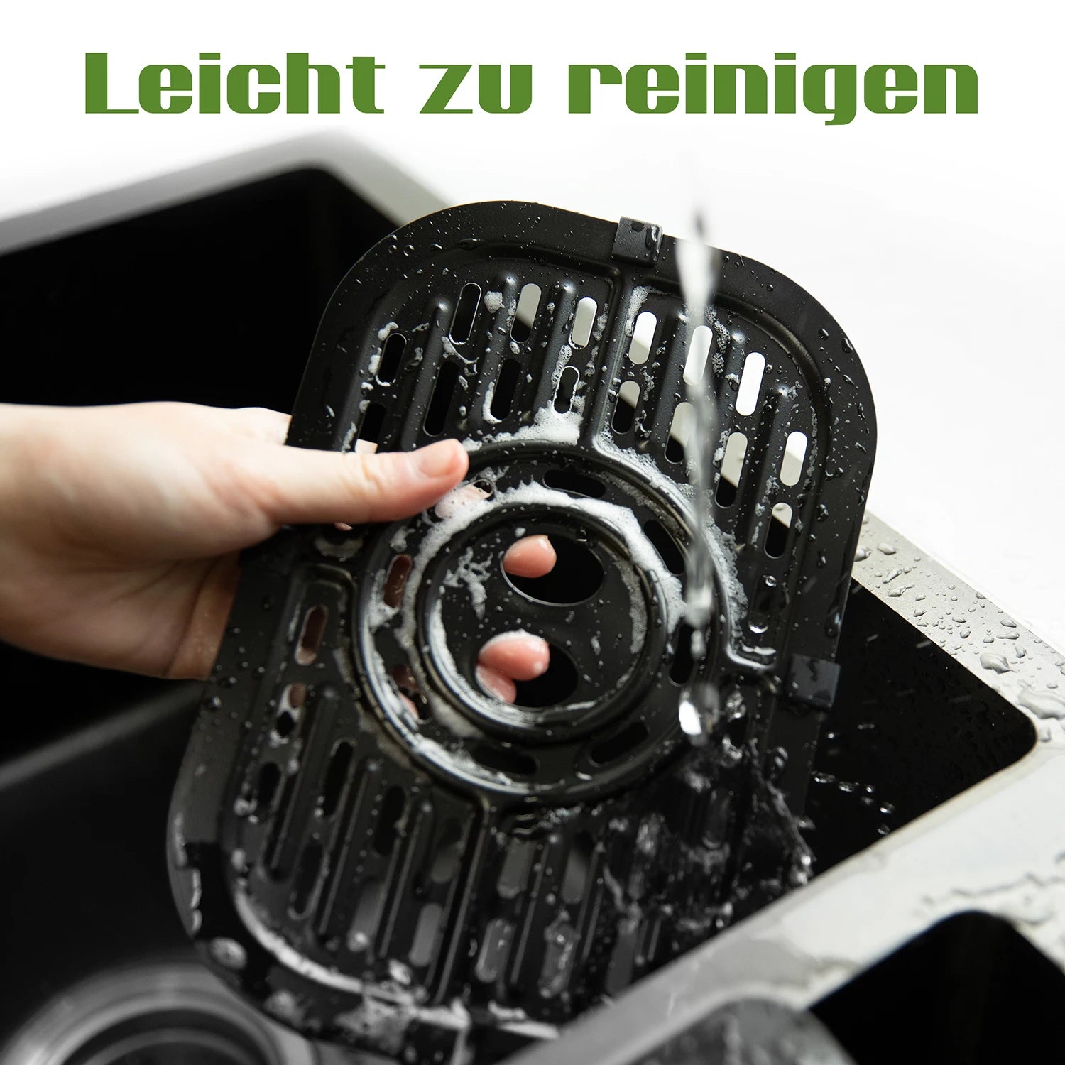 Air Fryers 9L Dual Basket Oven Oilless Cooker with LED Touch Control,Visible Window,10-In-1 Multifunction,Family Smart Air Fryer