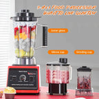 9500W Powerful Blender Mixer Juicer Smoothie Maker Table Blenders 3in1 Container Food Processor Blender Mixer for Ice Nut Fruit