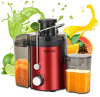 Heavy-Duty Juicer Machine Juicer With 3-Inch Big Mouth For Whole Fruits And Vegetables Juice Centrifuge with 2 Speed Settings