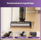 Redkey W15 Cordless Vacuum Cleaner, Wet & Dry, 35-Min Runtime, Self-Cleaning, Dual Water Tank,Self-Cleaning,Smart Dirt Detection