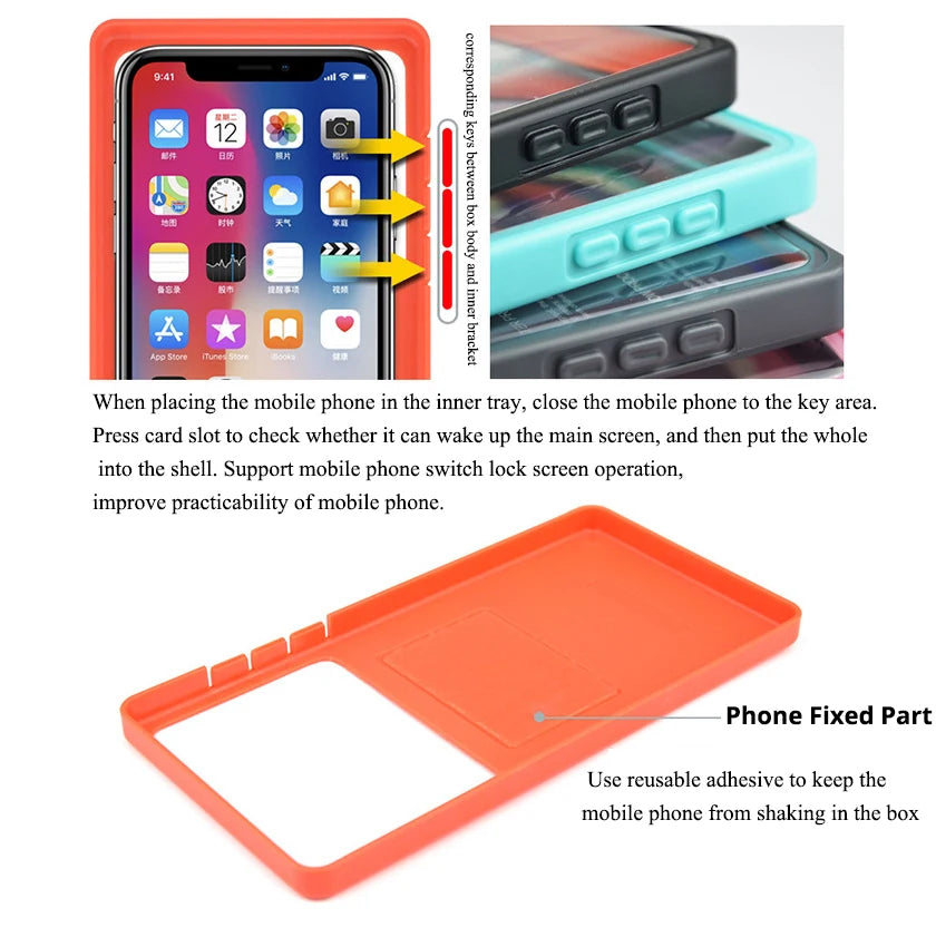 StickUp™ Nano Suction Phone Case waterproof - Motionshop