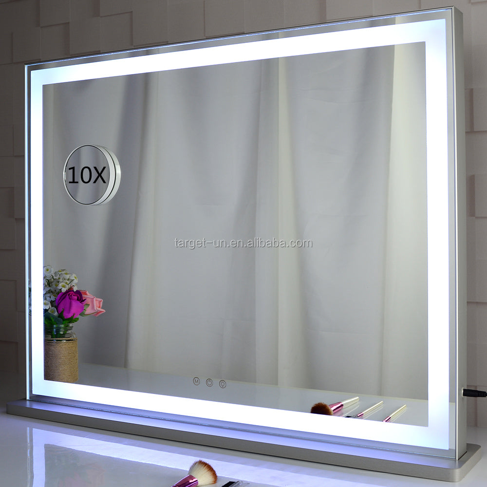 Illuminated Rectangle LED Light Mirror - Motionshop