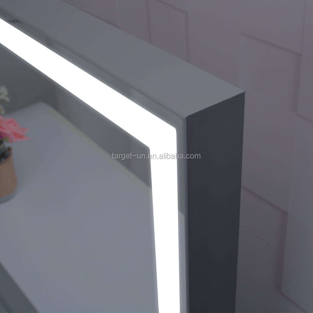 Illuminated Rectangle LED Light Mirror - Motionshop
