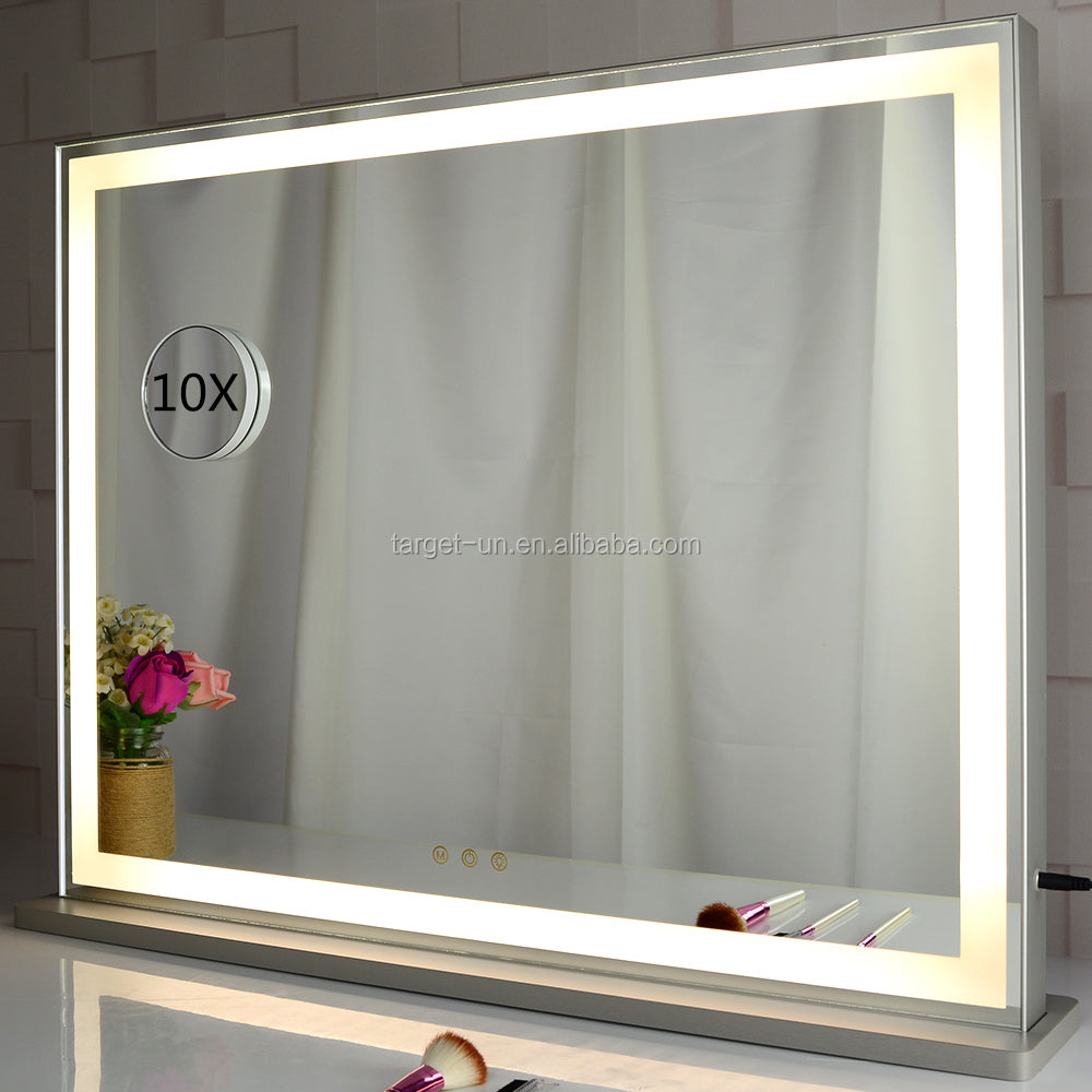 Illuminated Rectangle LED Light Mirror - Motionshop