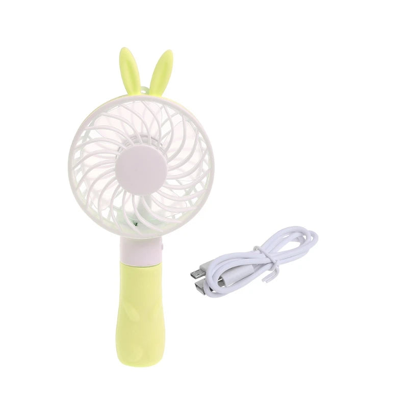 Mini Hand Fan with LED Light – USB Rechargeable Travel Fan | Motionshop - Motionshop