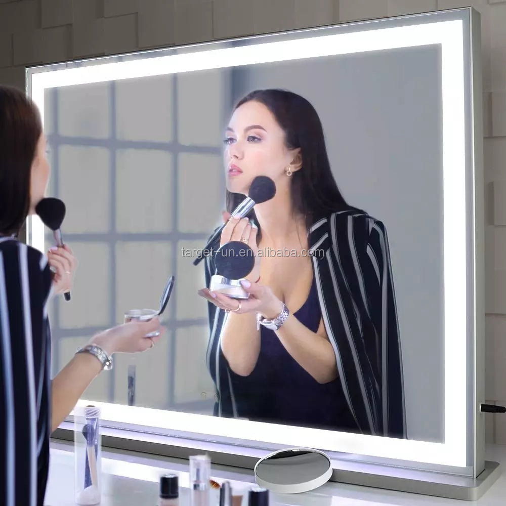 Illuminated Rectangle LED Light Mirror - Motionshop