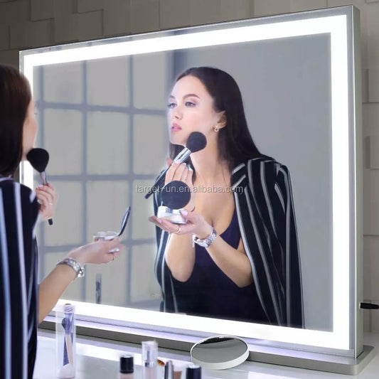 Illuminated Rectangle LED Light Mirror - Motionshop