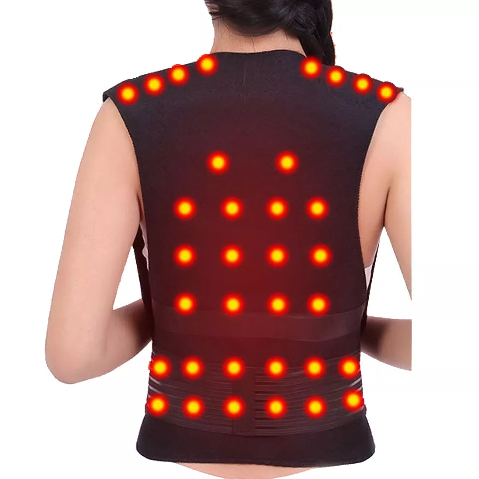Tourmaline Self-Heating Brace Support Belt Back Posture Corrector - Motionshop