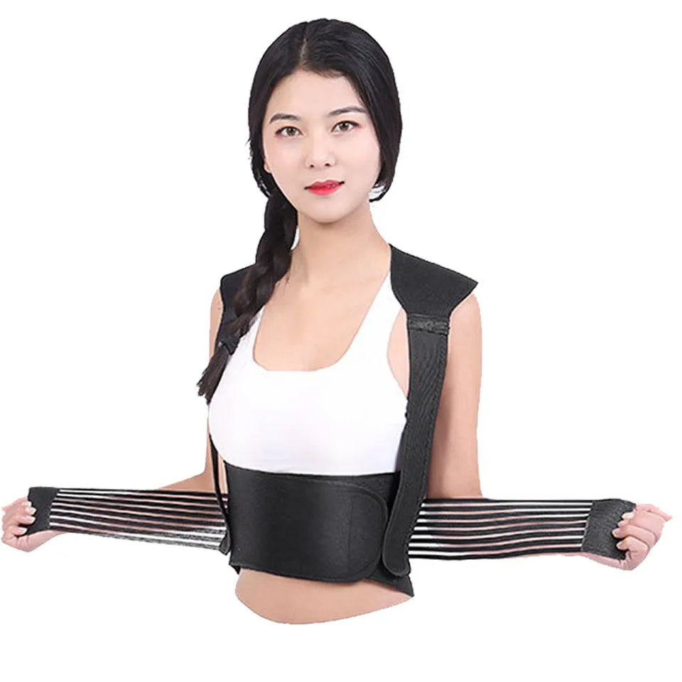 Tourmaline Self-Heating Brace Support Belt Back Posture Corrector - Motionshop