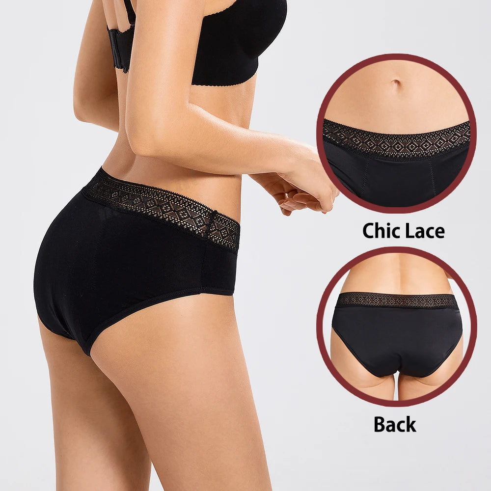 4-Layer Menstrual Underwear – Comfortable &amp; Absorbent Protection | Motionshop - Motionshop