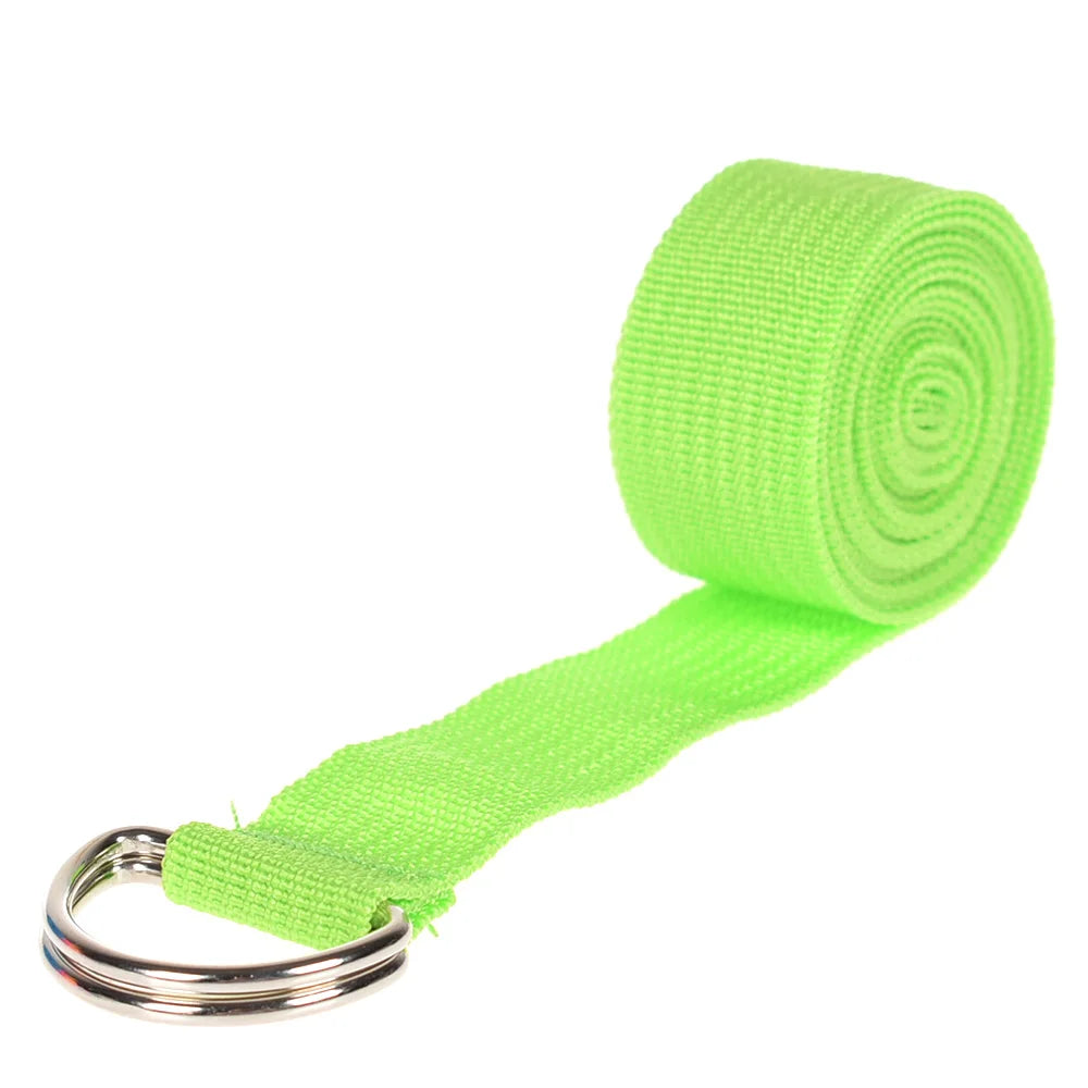 180 cm langer mehrfarbiger Yoga-Stretchgurt
