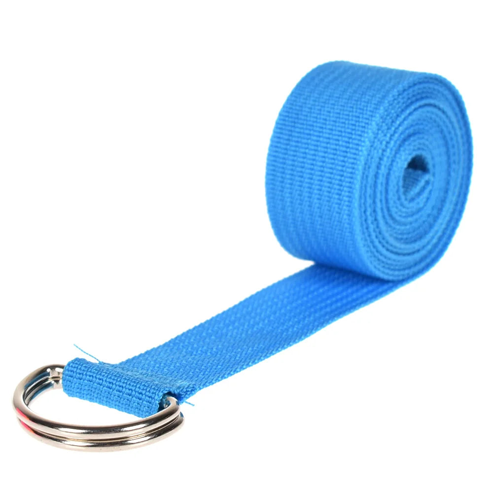 180 cm langer mehrfarbiger Yoga-Stretchgurt