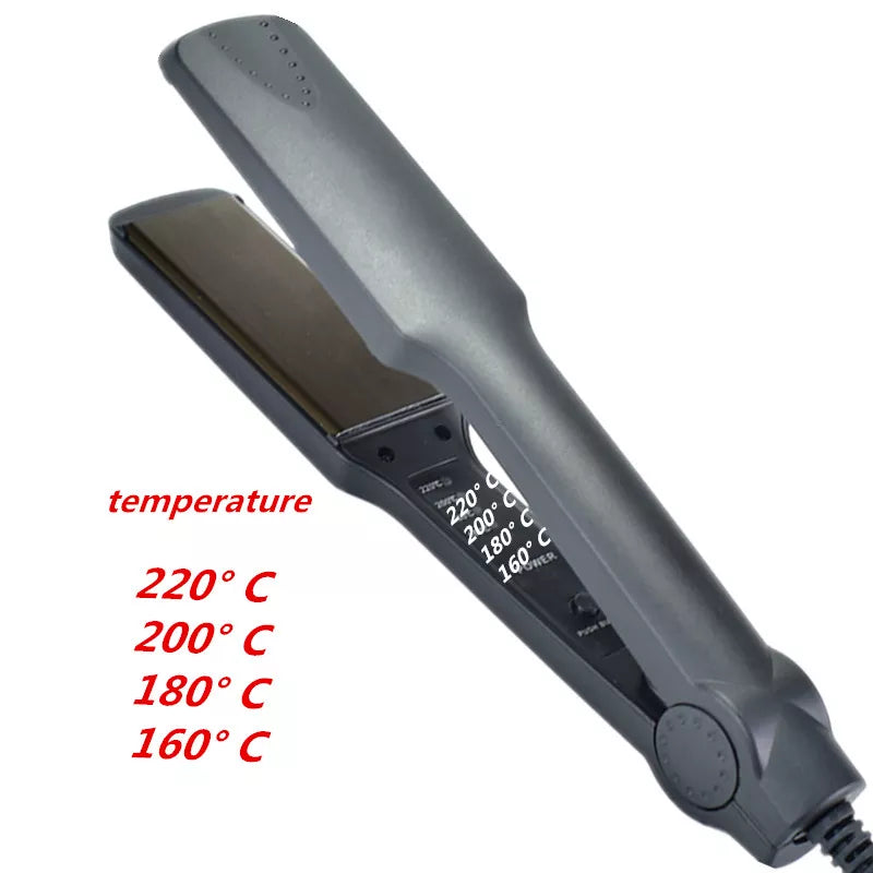 Professional Tourmaline Ceramic Heating Plate Hair Straightener - Motionshop