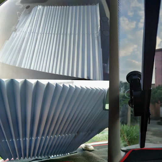 Car Window Sunshade Retractable & Foldable - Motionshop