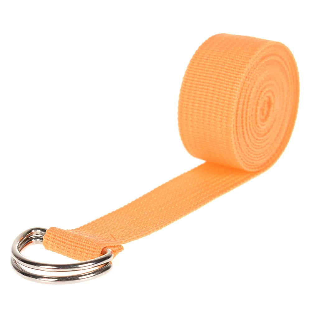 180 cm langer mehrfarbiger Yoga-Stretchgurt