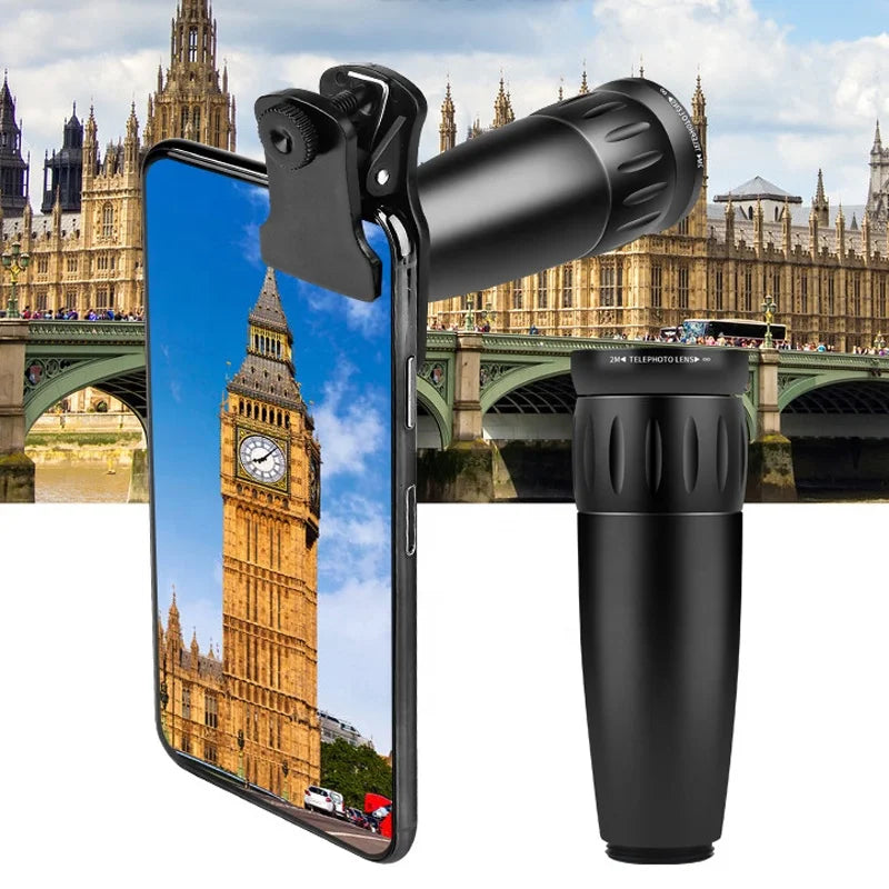 Clip-On Smartphone Lens Kit – SnapPro Macro &amp; Wide Angle | Motionshop - Motionshop
