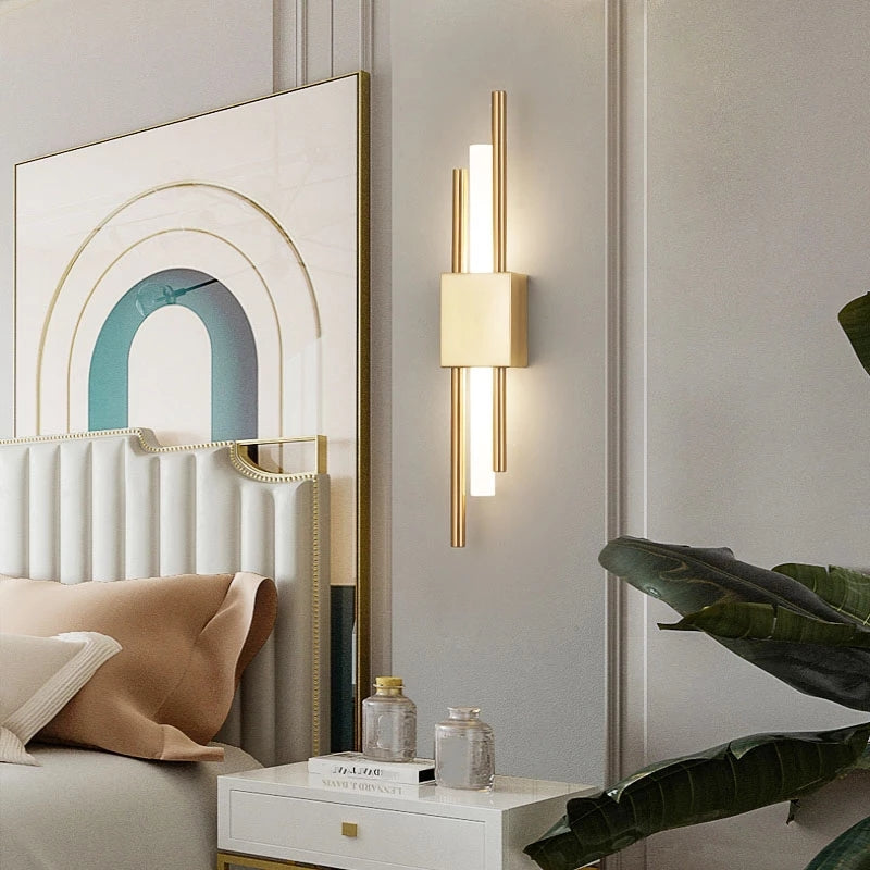Moderne minimalistische LED-Wandleuchte