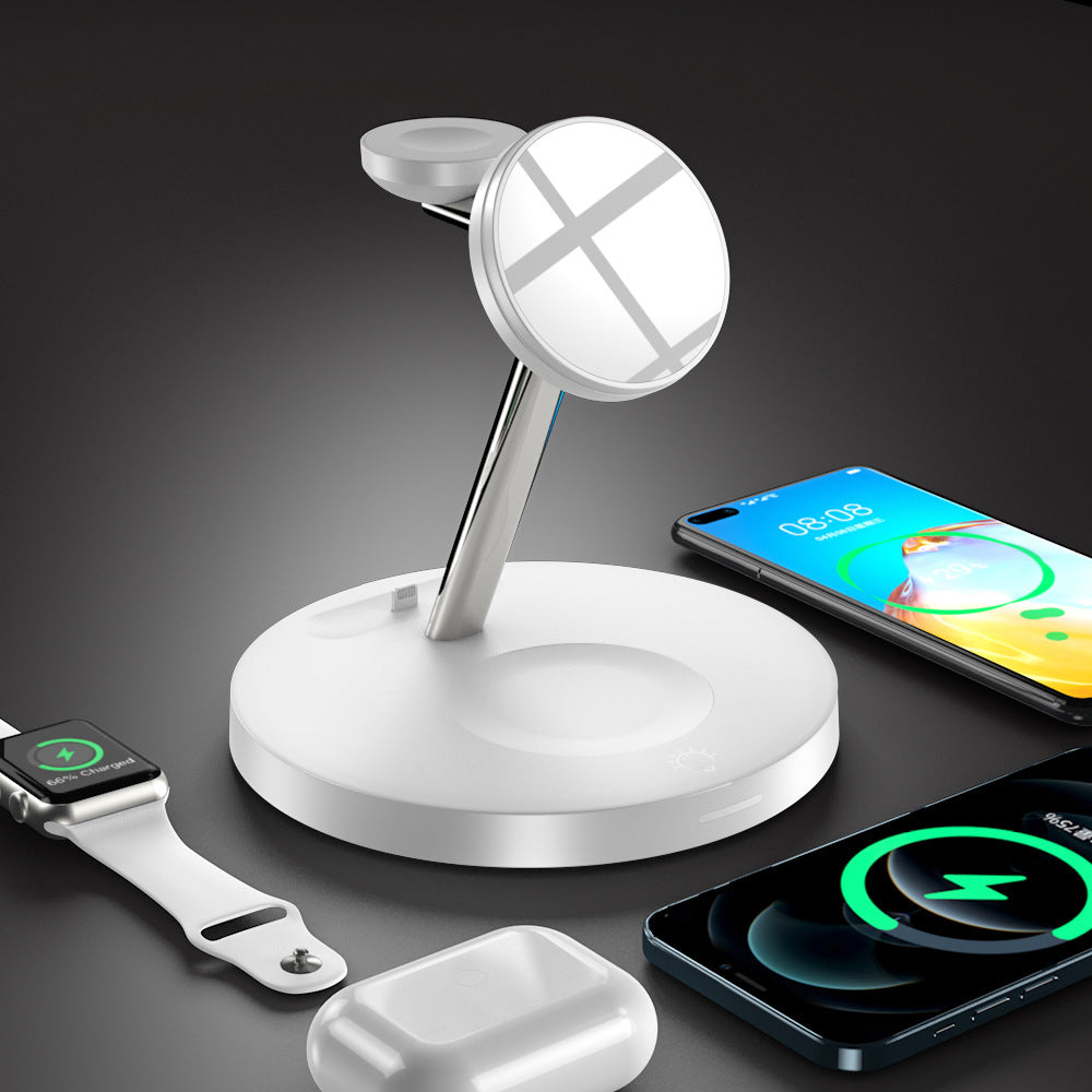 6-in-1-Drahtlose Desktop-Ladestation