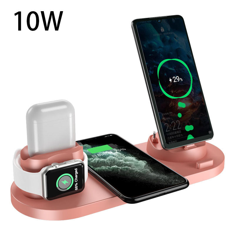 6-in-1-Drahtlose Desktop-Ladestation