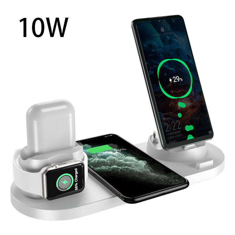 6-in-1-Drahtlose Desktop-Ladestation