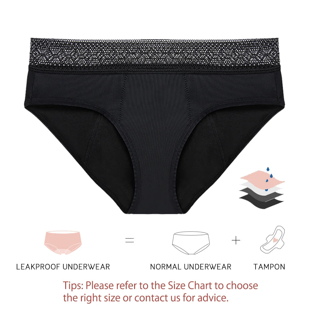4-Layer Menstrual Underwear – Comfortable &amp; Absorbent Protection | Motionshop - Motionshop
