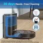 Smart Home Appliances Floor Cleaning Robot Vacuum Mop Suction Electric Robot Vacuum Cleaner With Self-Emptying Dustbin