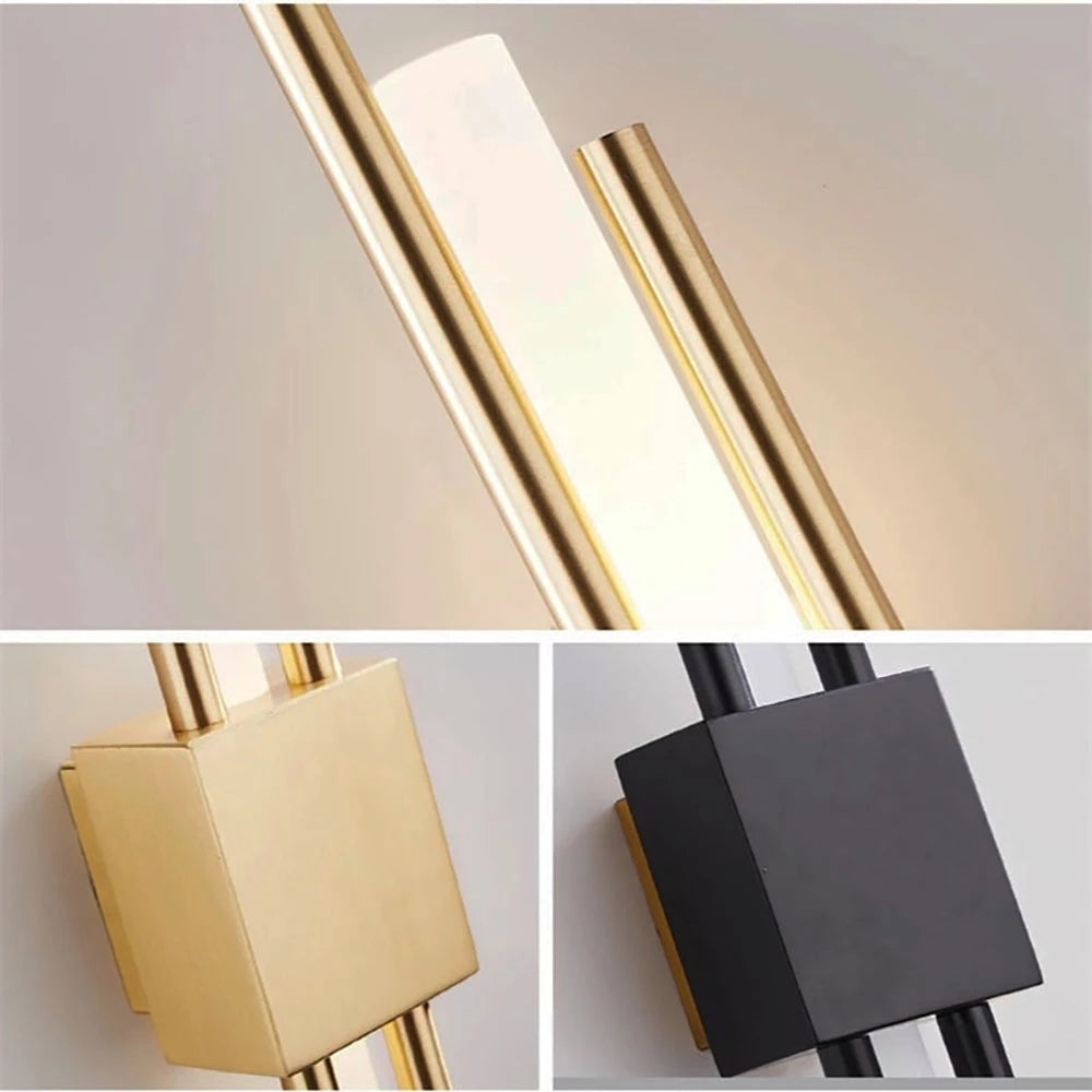 Moderne minimalistische LED-Wandleuchte