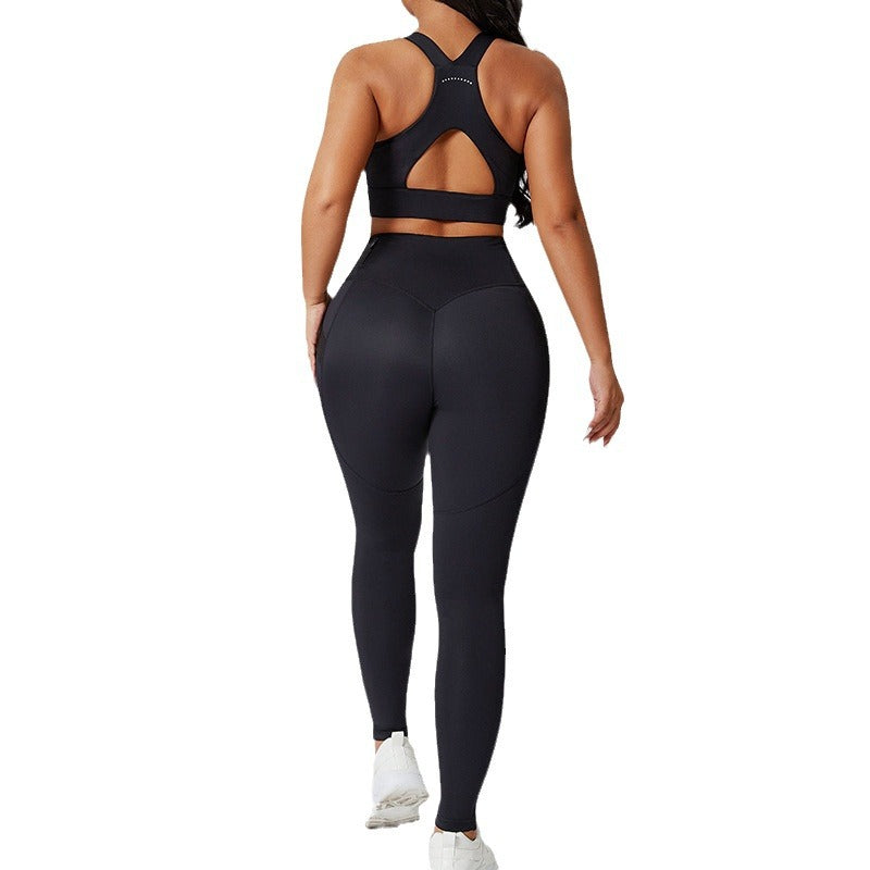 European And American Skinny Yoga Clothes Gym Exercise Suit