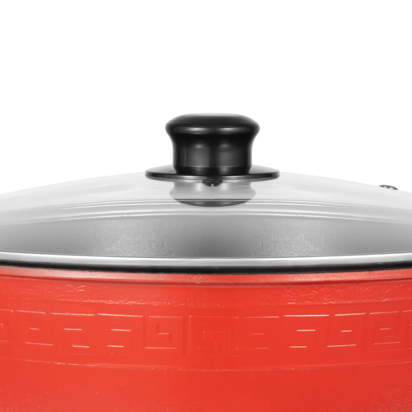 1360W Electric Hot Pot w/ 5 Temp Settings 6L Non-Stick Coating Large Capacity Skillet